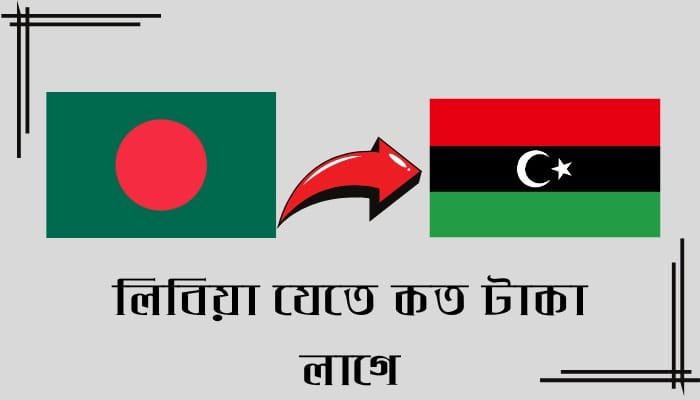 লিবিয়া যেতে কত টাকা লাগে