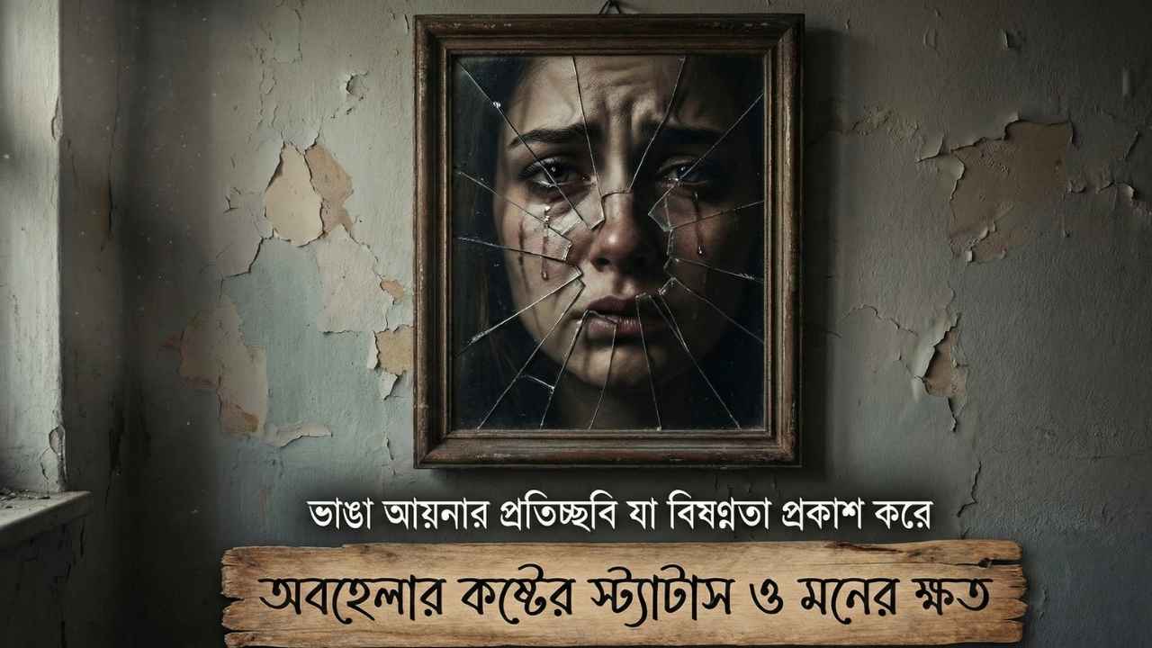 অবহেলার কষ্টের স্ট্যাটাস ও মনের ক্ষত