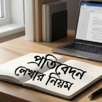 প্রতিবেদন লেখার নিয়ম