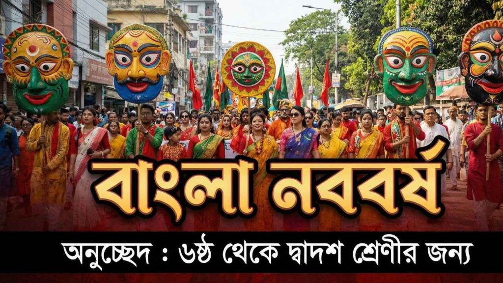 বাংলা নববর্ষ অনুচ্ছেদ
