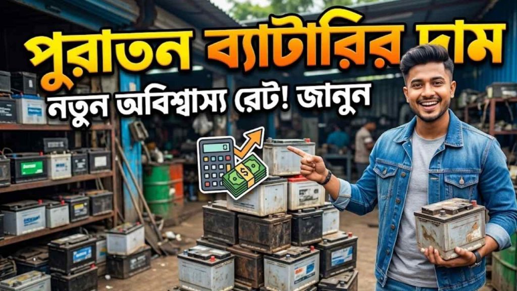 পুরাতন ব্যাটারি দাম