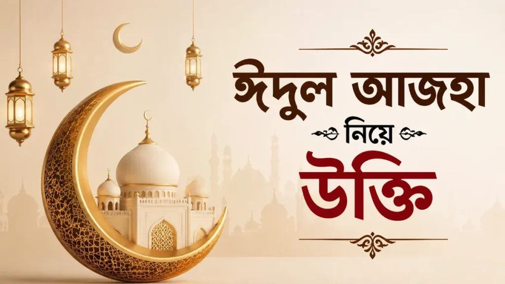 ঈদুল আজহা নিয়ে উক্তি