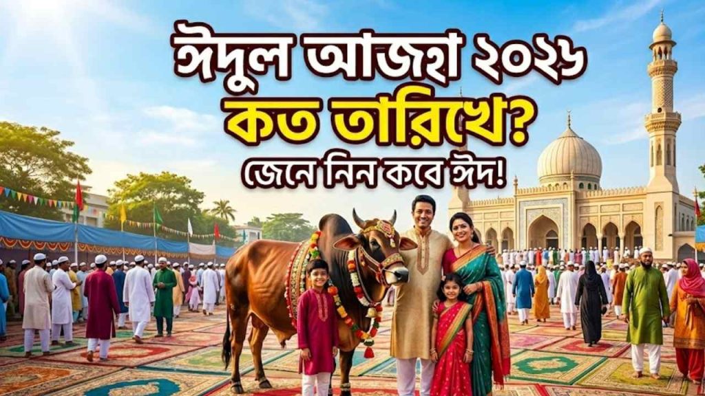 ঈদুল আজহা ২০২৬ কত তারিখে