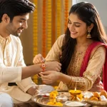 রাখি বন্ধন উৎসব ২০২৬-এ ভাইয়ের ডান হাতে রাখি বাঁধার দৃশ্য