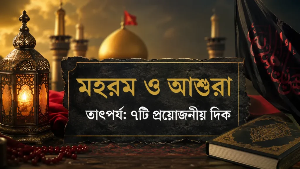 মহরম ও আশুরা তাৎপর্য