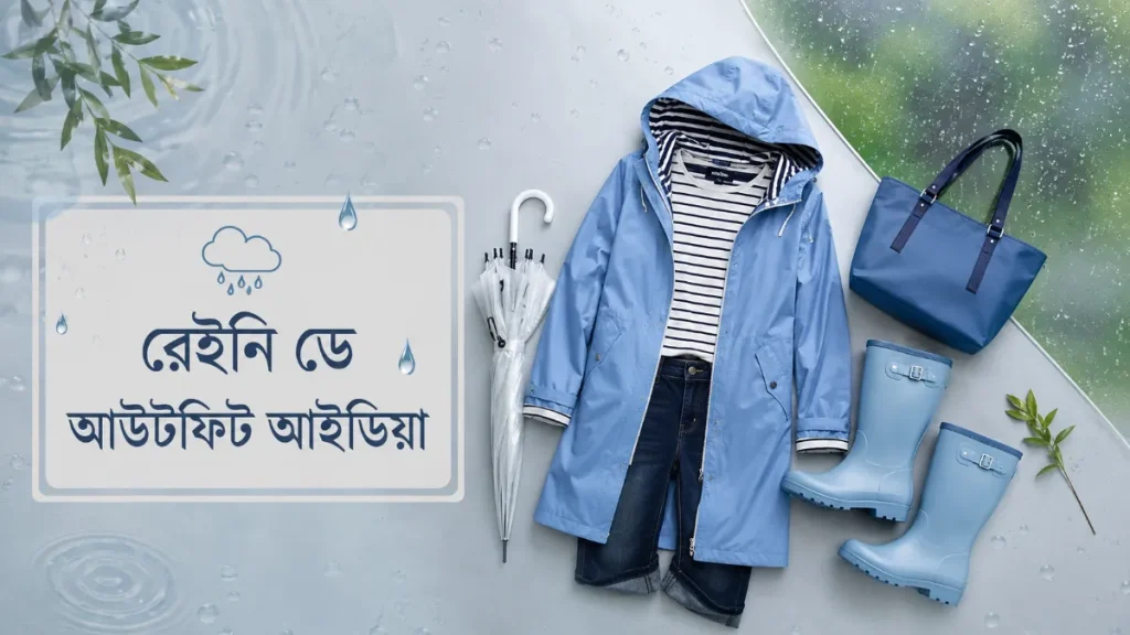 রেইনি ডে আউটফিট আইডিয়া