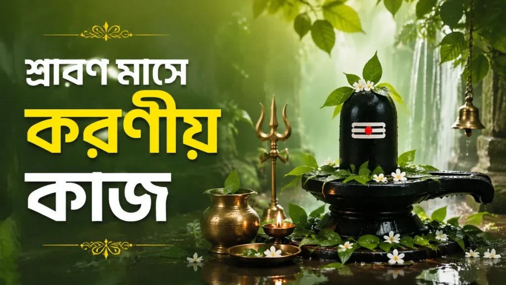 শ্রাবণ মাসে করণীয় কাজ