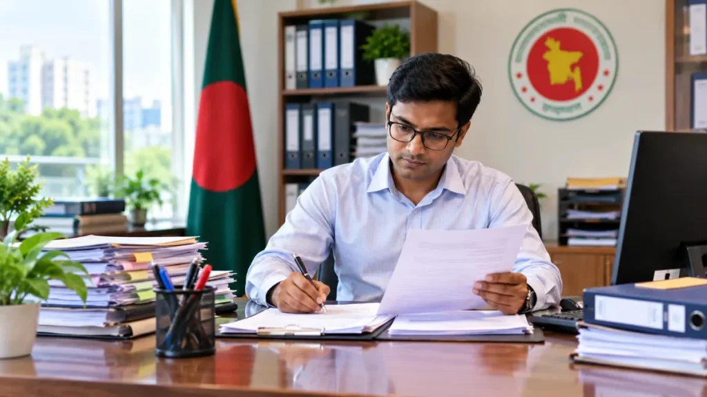 জারীকারক পদের কাজ কী