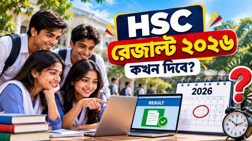 hsc রেজাল্ট ২০২৬ কখন দিবে