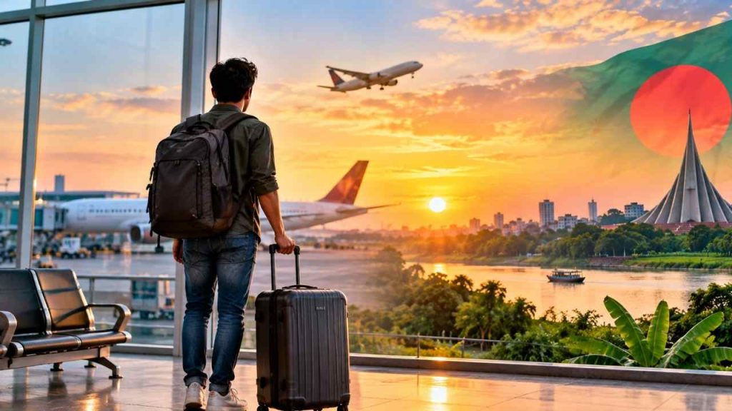 বিদেশ থেকে দেশে যাওয়ার স্ট্যাটাস