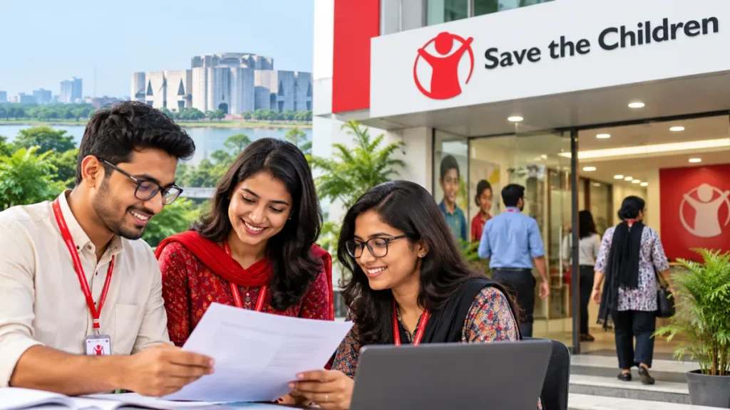সেভ দ্য চিলড্রেনে জনবল নিয়োগ, কর্মস্থল ঢাকা